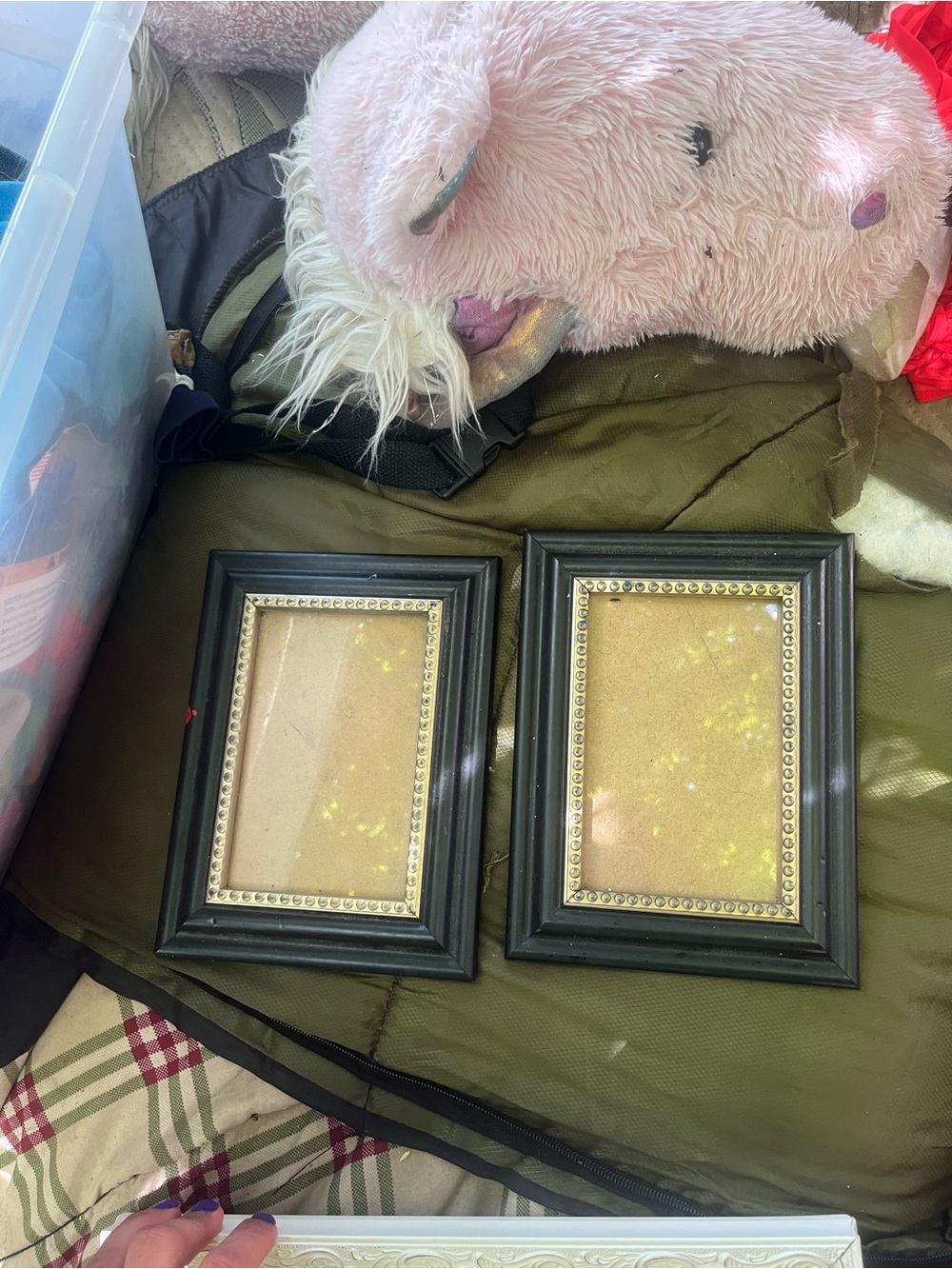 Black and Gold Decorative Picture Frame (Set of 2)